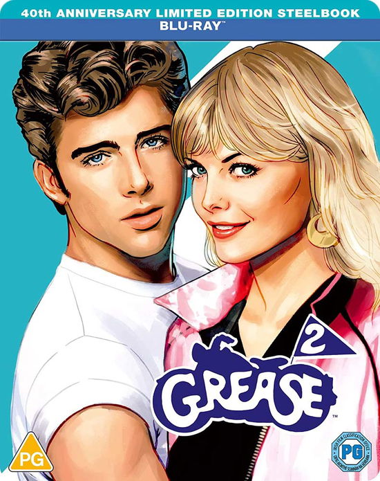 Cover for Grease 2 BD Steelbook · Grease 2 Limited Edition Steelbook (Blu-Ray) (2022)