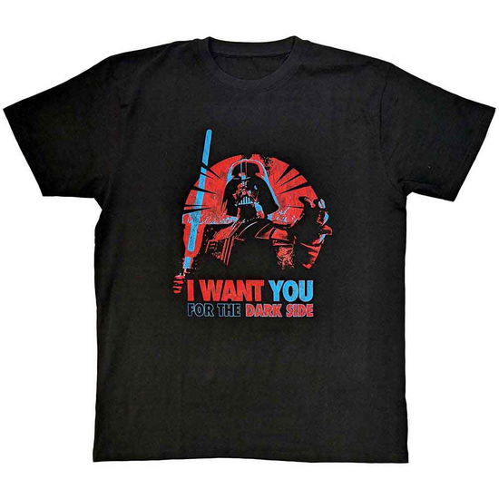 Star Wars Unisex T-Shirt: Vader I Want You - Star Wars - Produtos -  - 5056561097992 - 