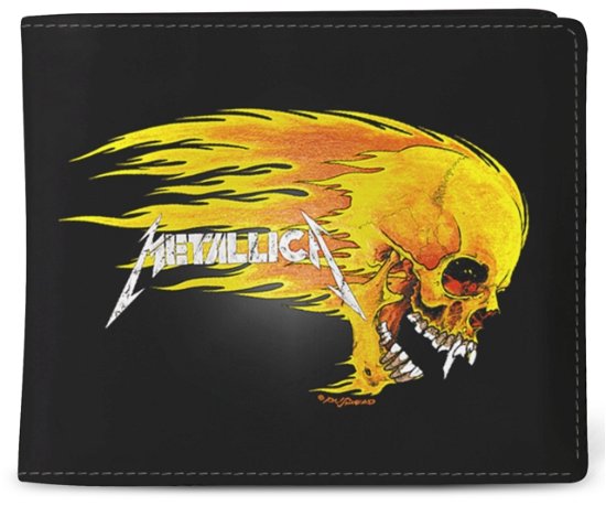 Metallica Pushead Flame (Premium Wallet) - Metallica - Merchandise - ROCK SAX - 5060937961992 - October 10, 2022
