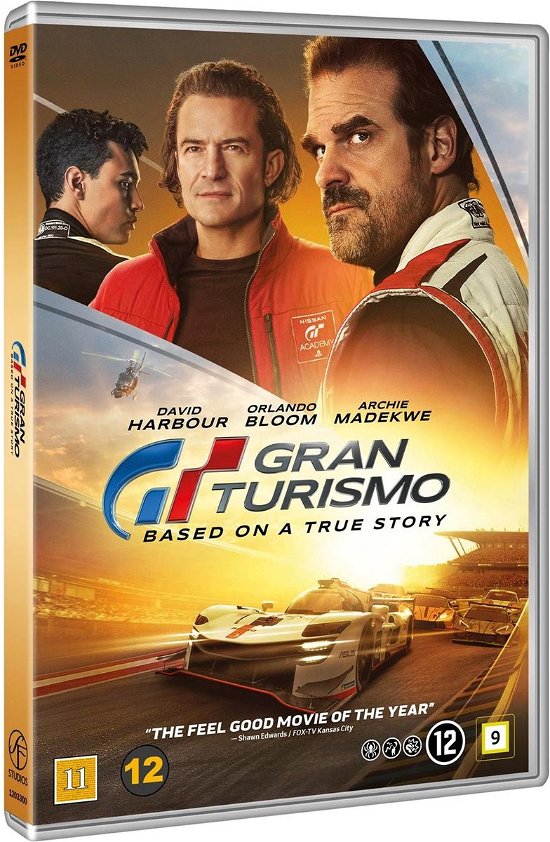 Cover for Gran Turismo: Based On A True Story (DVD) (2023)