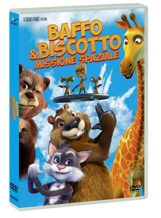 Cover for Baffo &amp; Biscotto · Baffo &amp; Biscotto - Missione Spaziale (DVD) (2019)