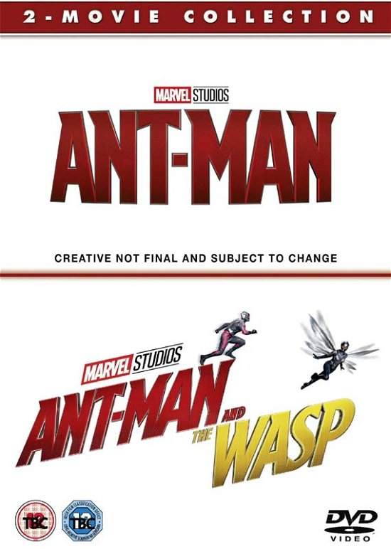 Cover for Ant-man - 2 Movie Collection (DVD) (2018)