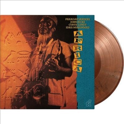 Cover for Pharoah Sanders · Africa (Orange / Black Marbled Vinyl) (LP) [Limited Numbered edition] (2023)