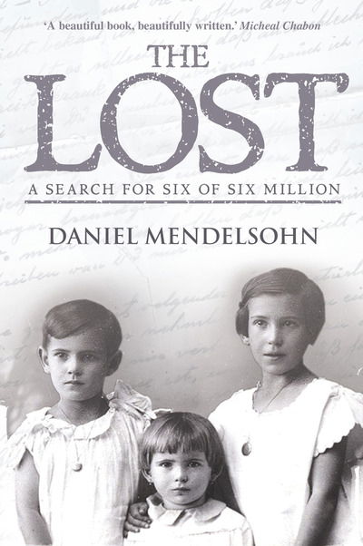 Cover for Daniel Mendelsohn · Lost (Book) (2008)