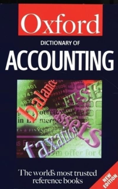 Cover for Roger Hussey · Oxford dictionary of accounting. (N/A) [New edition] (1999)