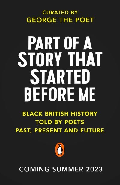 Cover for Part of a Story That Started Before Me · Part of a Story That Started Before Me: Poems about Black British History (Hardcover Book) (2023)
