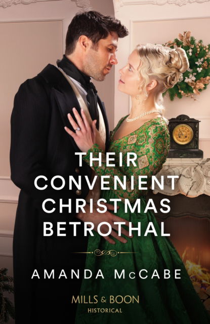 Cover for Amanda McCabe · Their Convenient Christmas Betrothal - Matchmakers of Bath (Paperback Book) (2024)