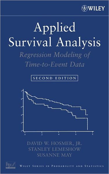 Cover for Hosmer, David W. (University of Massachusetts) · Applied Survival Analysis: Regression Modeling of Time-to-Event Data - Wiley Series in Probability and Statistics (Hardcover bog) (2008)