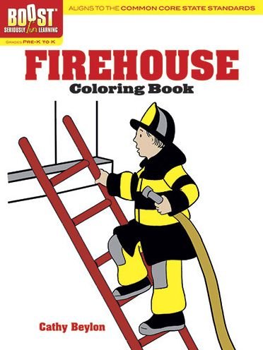 Cover for Cathy Beylon · BOOST Firehouse Coloring Book - BOOST Educational Series (Taschenbuch) (2013)