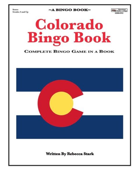 Cover for Rebecca Stark · Colorado Bingo Book (Paperback Book) (2016)