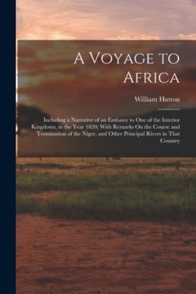 Cover for William Hutton · Voyage to Africa (Buch) (2022)