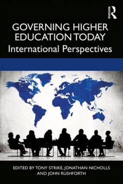 Cover for Rushforth John · Governing Higher Education Today: International Perspectives (Paperback Book) (2019)