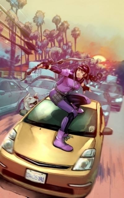 Cover for Marieke Nijkamp · Hawkeye: Kate Bishop (Taschenbuch) (2022)