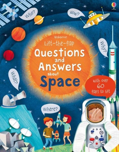 Cover for Katie Daynes · Lift-the-flap Questions and Answers about Space - Questions and Answers (Kartonbuch) (2016)