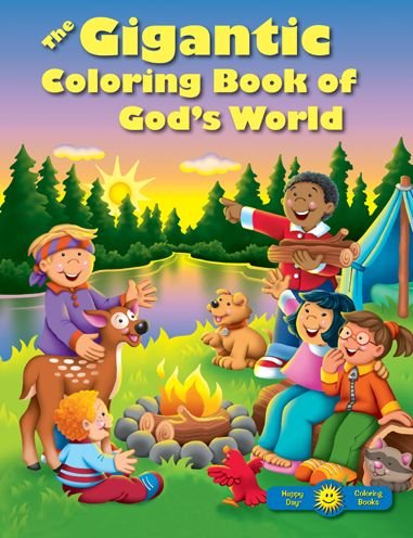 Cover for Tyndale · Gigantic Coloring Book Of God's World, The (Paperback Bog) (2014)