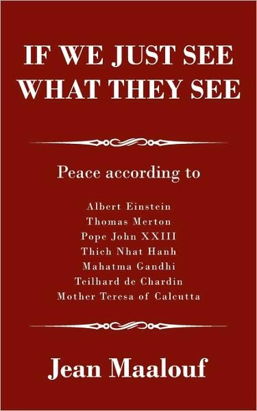 Cover for Jean Maalouf · If We Just See What They See: Peace According to (Taschenbuch) (2007)