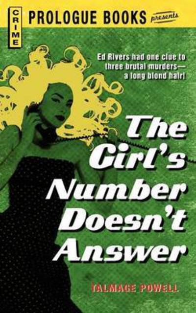 Cover for Talmage Powell · The Girl's Number Doesn't Answer (Paperback Book) (2012)