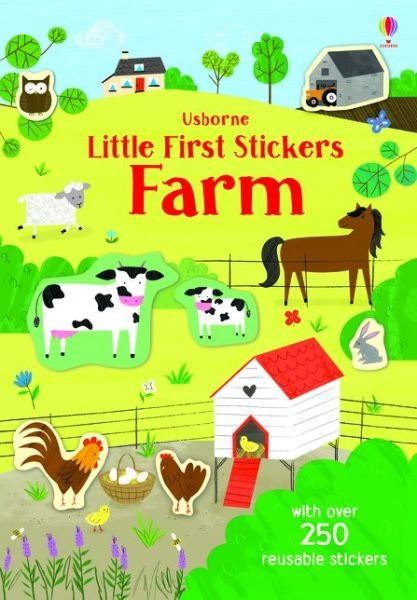 Little First Stickers Farm - Little First Stickers - Jessica Greenwell - Kirjat - Usborne Publishing Ltd - 9781474950992 - torstai 6. helmikuuta 2020