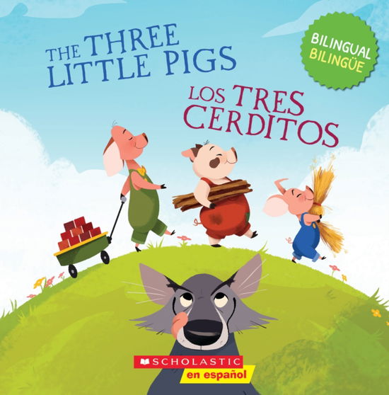 Cover for The Three Little Pigs / Los tres cerditos - Tales to Grow by (Paperback Book) (2025)