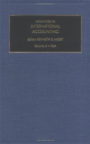 Cover for Kenneth S Most · Advances in International Accounting - Advances in International Accounting (Hardcover Book) (1994)