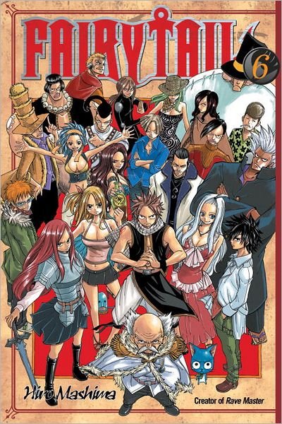 Cover for Hiro Mashima · Fairy Tail 6 (Pocketbok) (2011)