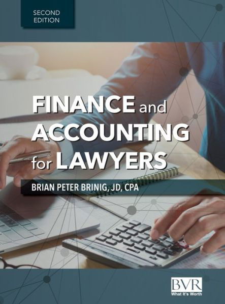 Cover for Brian Peter Brinig · Finance and Accounting for Lawyers, 2nd Edition (Gebundenes Buch) (2020)