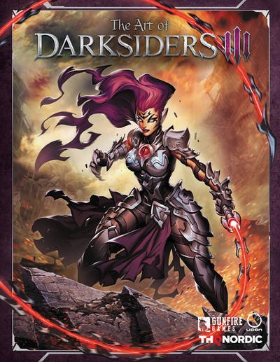 Cover for Thq · The Art of Darksiders III (Hardcover bog) (2019)