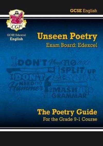 Cover for CGP Books · GCSE English Edexcel Unseen Poetry Guide includes Online Edition - CGP Edexcel GCSE Poetry (Bog) (2021)