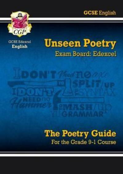 Cover for CGP Books · GCSE English Edexcel Unseen Poetry Guide includes Online Edition - CGP Edexcel GCSE Poetry (Bok) (2021)