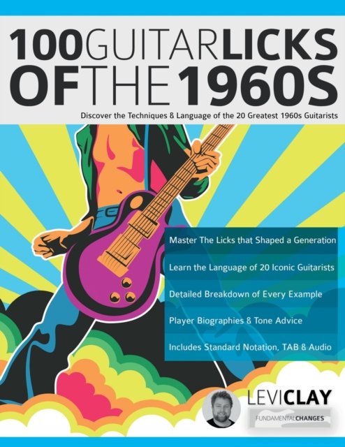 Cover for Levi Clay · 100 Guitar Licks of the 1960s (Pocketbok) (2022)