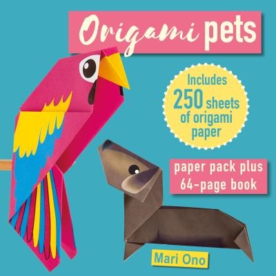 Origami Pets: Paper Block Plus 64-Page Book - Mari Ono - Bøker - Ryland, Peters & Small Ltd - 9781800650992 - 8. mars 2022