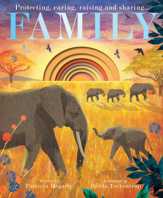 Cover for Patricia Hegarty · Family - Peek-through Nature (Hardcover Book) (2024)