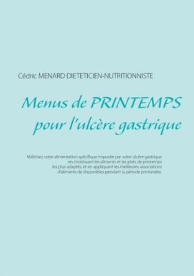 Cover for Menard · Menus de printemps pour l'ulcère (N/A) (2021)