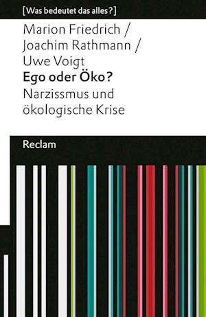 Cover for Marion Friedrich · Ego oder Öko?. Narzissmus und ökologische Krise. [Was bedeutet das alles?] (Book) (2024)