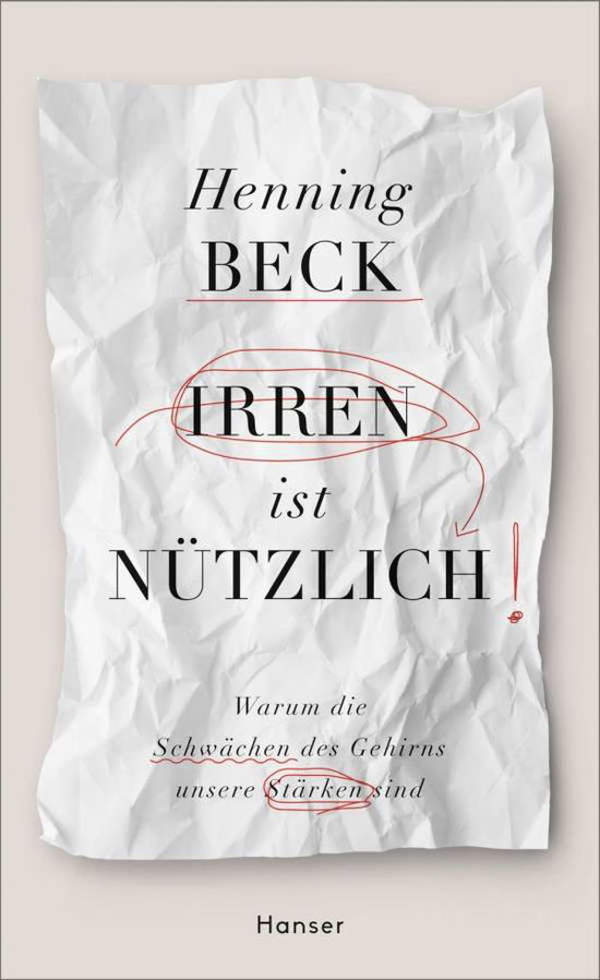 Irren ist nützlich - Beck - Bøker -  - 9783446254992 - 