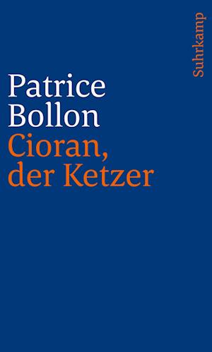 Cover for Patrice Bollon · Cioran, der Ketzer (Book) (2024)