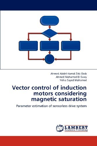 Cover for Yehia Sayed Mohamed · Vector Control of Induction Motors Considering  Magnetic Saturation: Parameter Estimation of Sensorless Drive System (Paperback Book) (2012)