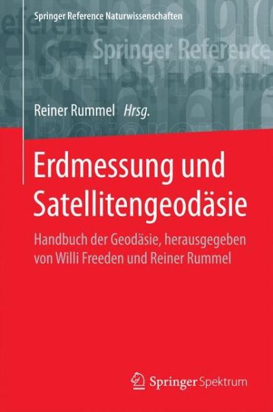Cover for Erdmessung und Satellitengeodaesie (Book) (2017)