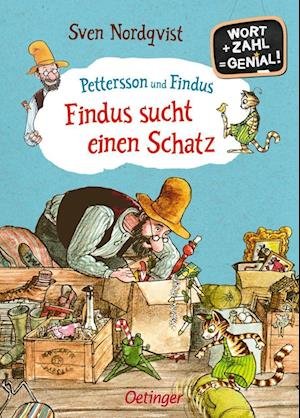 Cover for Sven Nordqvist · Pettersson und Findus. Findus sucht einen Schatz (Book) (2022)