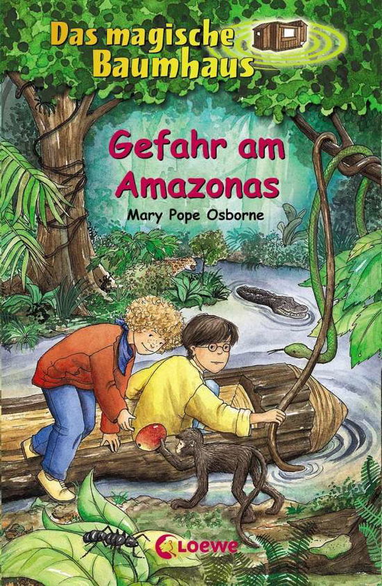 Cover for Mary Pope Osborne · Gefahr am Amazonas (Inbunden Bok) (2001)