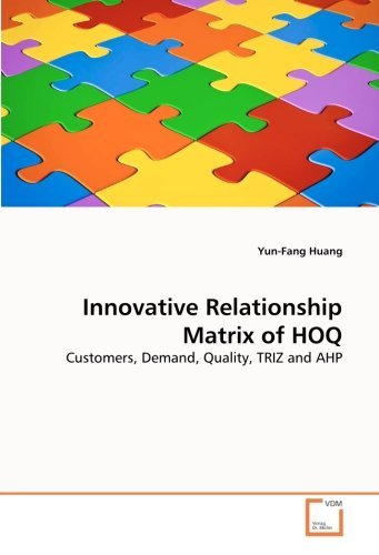 Cover for Yun-fang Huang · Innovative Relationship Matrix of Hoq: Customers, Demand, Quality, Triz and Ahp (Pocketbok) (2008)