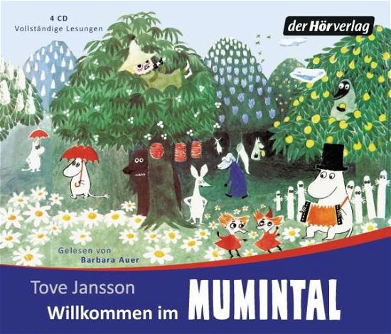 Cover for Jansson · Willkommen im Mumintal,4CD-A (Bog)