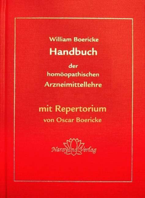 Cover for Boericke · Handbuch der homöopathischen A (Bog)