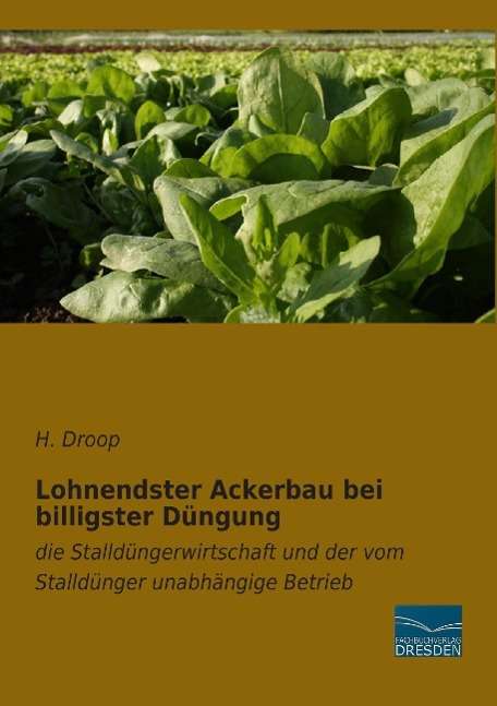 Cover for Droop · Lohnendster Ackerbau bei billigst (Book)