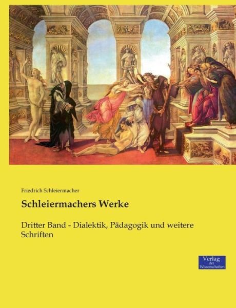 Cover for Schleiermacher · Werke.3 (Bog) (2019)
