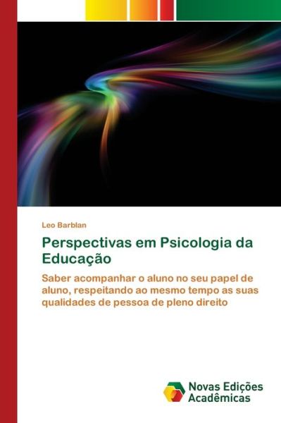 Cover for Barblan · Perspectivas em Psicologia da E (Book) (2020)