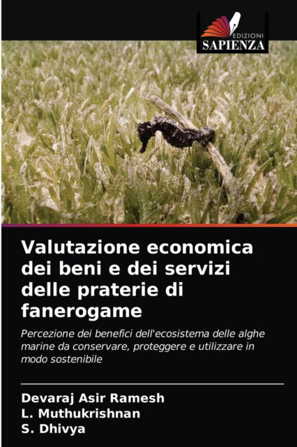 Cover for Devaraj Asir Ramesh · Valutazione economica dei beni e dei servizi delle praterie di fanerogame (Paperback Book) (2021)