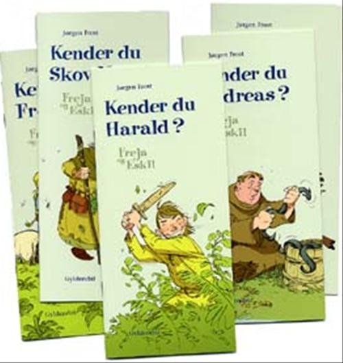 Cover for Jørgen Frost · Freja og Eskil. 1. klasse; Freja og Eskil. 2. klasse: Freja og Eskil (Sewn Spine Book) [1.º edición] (2003)