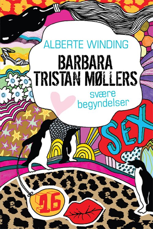 Cover for Alberte Winding · Barbara Tristan Møllers svære begyndelser (Poketbok) [1:a utgåva] (2010)