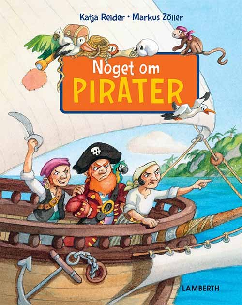 Cover for Katja Rieder · Noget om: Noget om pirater (Indbundet Bog) [1. udgave] (2020)